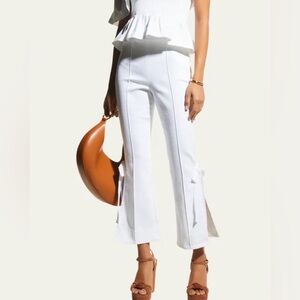😎 Cinq à Sept white denim Lou Pants. Size 0. NWT.